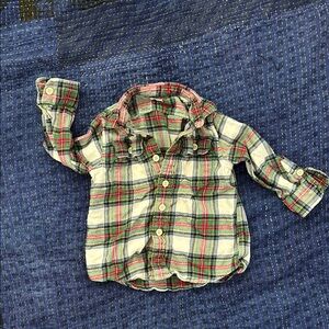 J Crew Crewcuts flannel shirt